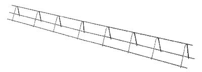 Betonstahlzubehör : Abstandhalterkorb (Unterstützungskorb)