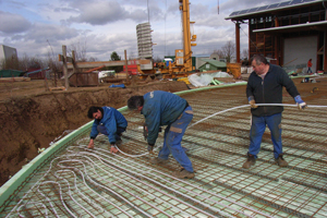 Betonkerntemperierung