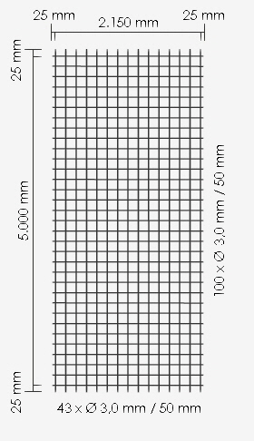 Betonstahlmatte N141