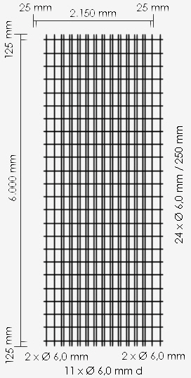 Betonstahlmatte R377A