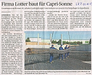 Lotter baut für Capri-Sonne (BAMTEC)